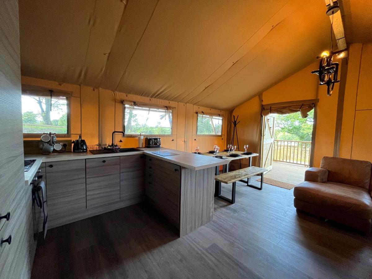 Aladdin Safari Tent Tenby Luaran gambar